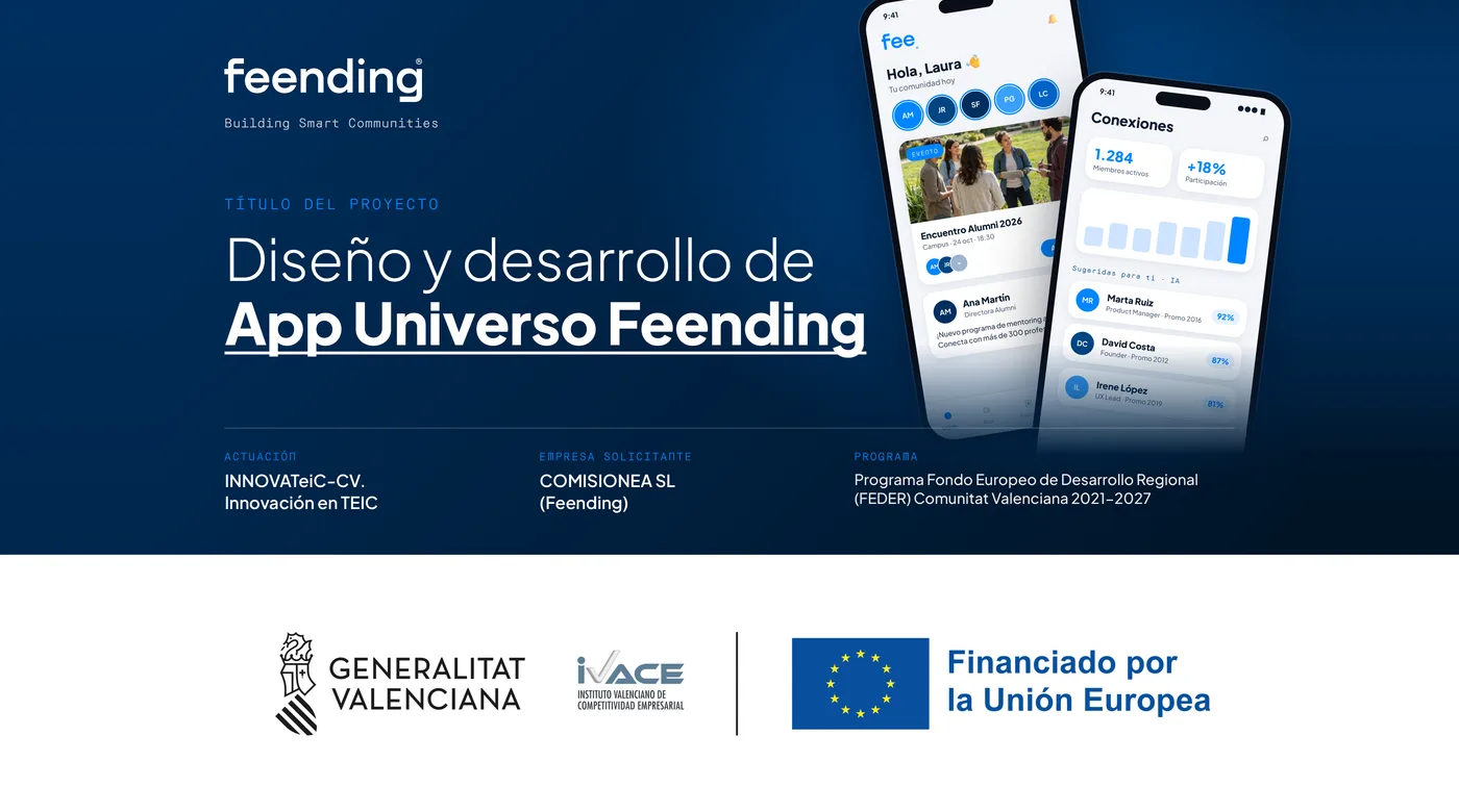 App Universo Feending: una sola app para todas tus comunidades
