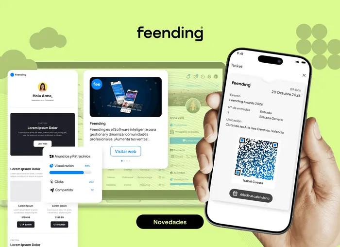 Feending 2026: the community management platform evolves so that your community can evolve too.